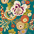 Tissu Japonais Naka • Turquoise